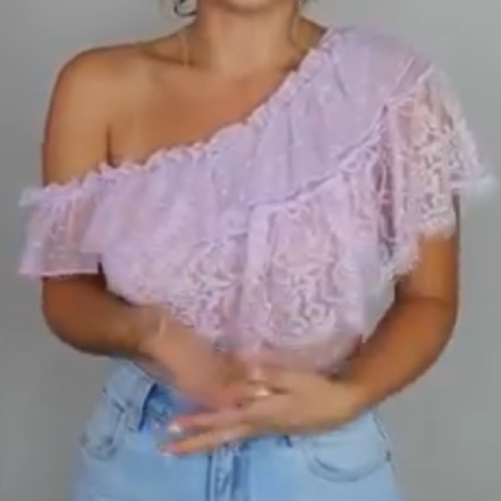 House of Harlow 1960 x Revolve Lilac Bodysuit